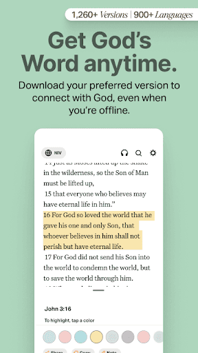 تحديث تطبيق الكتاب المقدس Offline NIV KJV لآخر إصدار - لقطة شاشة تطبيق الكتاب المقدس Offline NIV KJV للأندرويد 2
