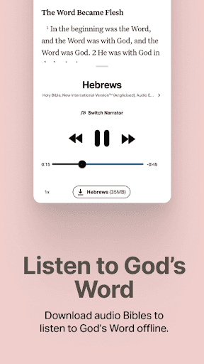 تحديث تطبيق الكتاب المقدس Offline NIV KJV لآخر إصدار - لقطة شاشة تطبيق الكتاب المقدس Offline NIV KJV للأندرويد 3